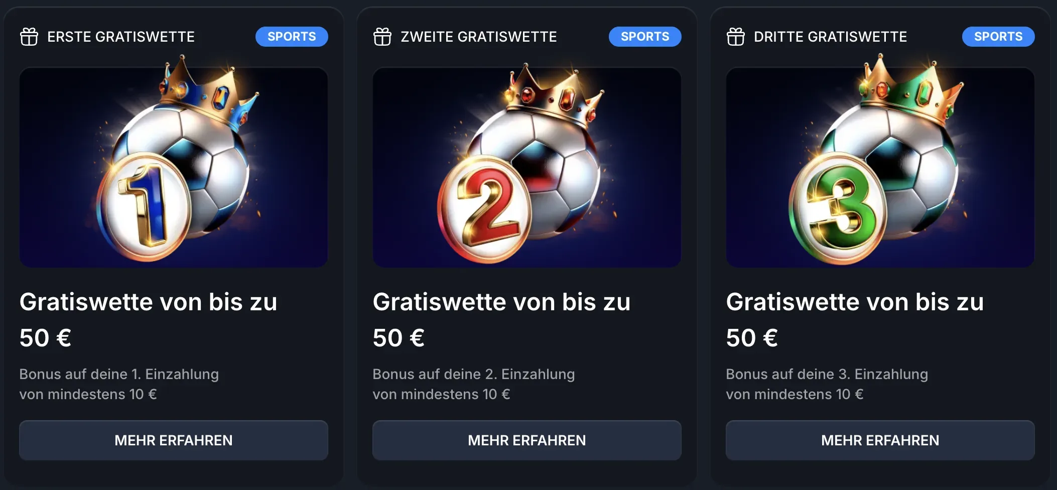 Sportwetten-Willkommensbonus
